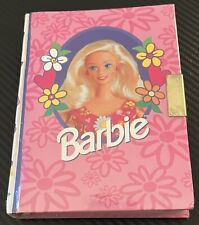 Vintage 1994 Barbie Diary New Old Stock Mattel Colorbök Flowers Hearts - Sealed picture