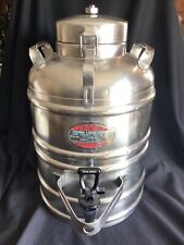 Vintage AerVoid Stainless Steel Thermal Liquid Dispenser Carrier 3 Gallon # 904 picture