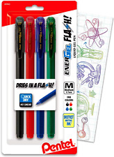 Energel FLASH Liquid Gel Stick Pen, (0.7Mm) Medium Line, Metal Tip, Energel Bla picture