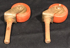 Lot of 2 Vintage Casters picture