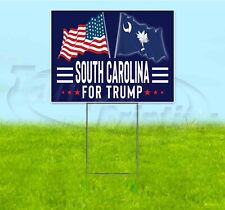SOUTH CAROLINA FOR TRUMP 18x24 Yard Sign WITH STAKE Corrugated Bandit 2024 picture