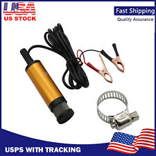 12V Mini Refueling Submersible Diesel Electric Fuel Water Oil Transfer Drum Pump picture