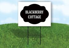 BLACKBERRY COTTAGE BLACK TAG HOUSE SIGN picture