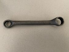 Vintage Bonney Bonaloy 9/16” by 5/8” Double Box End Offset Wrench 12 Pt 2806 USA picture