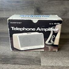Vintage Radio Shack Duofone Electronic Telephone Amplifier Model 43-278 picture