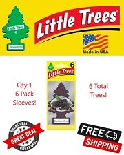 Little Trees 67343 Blackberry Clove Hanging Air Freshener for Car/Home 6 Pack picture