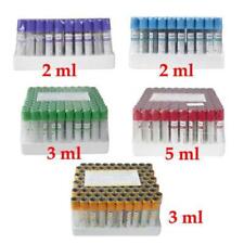 Carejoy 100pcs 2mL 3mL 5ML Glass Vacuum Blood Collection Tubes Test Storage picture