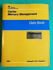 Texas Instrument CACHE Memory Management Data Book 1990 picture