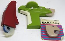 Vintage Dymo Label Makers with Red Embossing Tape. picture