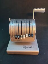 Rare Vintage Paymaster Check Writer Series X-550 With Original Key picture