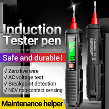 Voltage Electric Tester Volt Detector AC Non-Contact with Sound Light Alarm US picture