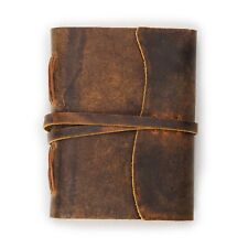 Vintage Leather Bound Journal Handmade Diary with 220 Antique Pages Notebook picture