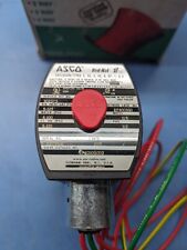 NIB Asco EF8210G002 Solenoid Operated Valve 1/2” Ports 120/60 110/50 Coil picture