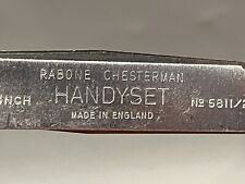 Vintage Rabone Chesterman Handyset No. 5811/20  Feeler Gauge  Made in England picture