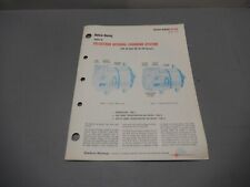 VINTAGE DELCO REMY 30-SI & 30-SI/TR CHARGING SYSTEM SERVICE GUIDE BULLETIN picture