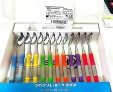 ZIRC Crystal HD # Thin Grip Assorted Mouth Mirror Jewel (12pk) USA Made New picture