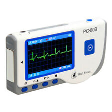 Portable Heal Force PC-80B Easy ECG EKG Heart Monitor Electrocardiogra LCD picture