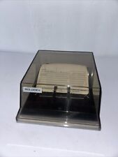 VINTAGE ROLODEX S-310 C - Petite Address Card File With Cards picture
