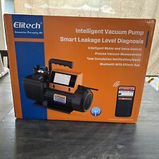 Elitech SVP-9 Vacuum Pump 9CFM 2 Stage Intelligent HVAC Refrigerant Touch Screen picture