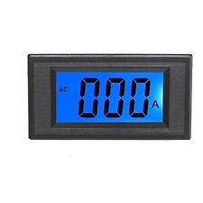 US Stock LCD Digital AMP Current Panel Meter Ammeter AC50A & Current Transformer picture