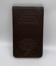 Vintage Leather Note Pad Spaulding Fibre Company Unmarked Pad R picture