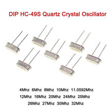 HC-49S DIP Quartz Crystal Oscillator Values of 4Mhz to 32Mhz Resonators picture