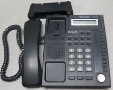Black PANASONIC KX-T7667 NETWORKS TELEPHONE OFFICE BUSINESS DESK PHONE HANDSET picture