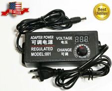9-24V Voltage Variable Adjustable AC/DC Power Supply Adapter Display picture