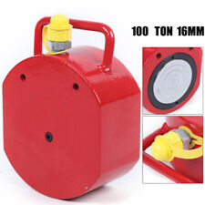 100T LOW HEIGHT Profile Hydraulic Cylinder Jack Ram Lifting 200cc 16mm Stroke picture