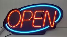 Fallon Vintage True Neon Open Sign USA Made Professional Refurbished w/ Hardware picture