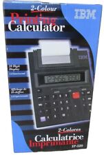 New Old Stock Vintage IBM IP-520 Desk Printing Calculator In Box picture