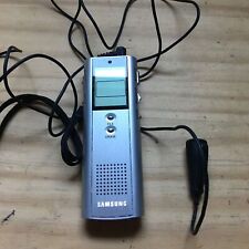 Samsung SVR-S820 digital recorder w/ Mic Missing Battery Cover Silver Works Fine picture