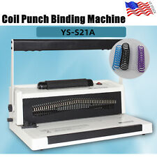 46-Hole Coil Punching Binding Machine S20 A4 Notebook Professional Ring Binder picture