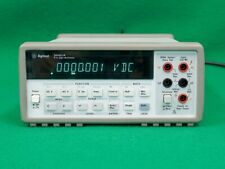HP / Agilent 34401A Used Digital Multimeter 6½ Digit Tested & Spot-on + Leads picture