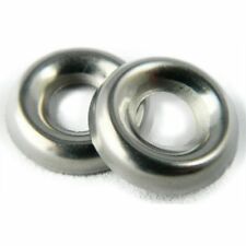 Stainless Steel Cup Washer Finishing Countersunk #10 Qty 50 picture