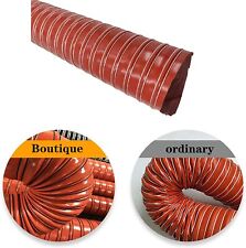 Silicone Air Ducting Pipe Flexible Resistance Hose for Industrial Equipment 13FT picture
