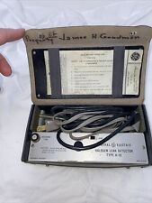 Vintage General Electric Halogen Leak Detector Type H-10 in Original Case picture
