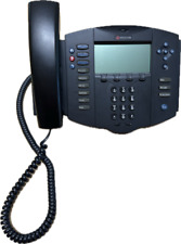 Polycom SoundPoint IP 501 SIP VOIP Desktop Telephone Corded Phone 3 Lines picture