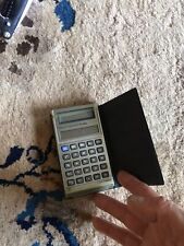 Vintage Texas Instruments TI-1766 Light Power Calculator W/ Case picture