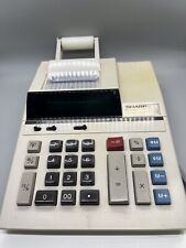 Vintage Sharp EL -1197S 10 Digit Adding Machine Calculator With Printing Tested picture