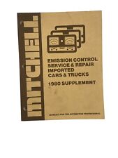 VINTAGE MITCHELL MANUALS EMISSION CONTROL SERVICE & REPAIR CARS & TRUCKS 1982 picture