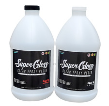 Crystal Clear Epoxy Resin General Purpose Bar Table Top Coating - 1 Gallon Kit picture