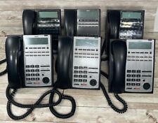 NEC SL1100 System DTL-8R & Lot Of 6 IP4WW-12TXH Phones & Cords Untested As-Is picture