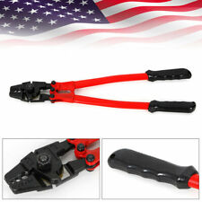 1/8 Inch Hand Swager Wire Rope Cable Railing Swaging Steel Cable Cutter Crimper picture