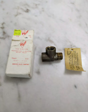 Vintage Webster No. 222 Fuse Plug Type Temp & Pressure Relief Valve picture