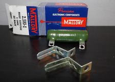 VINTAGE MALLORY FIXED RESISTOR 2.5HJ-1 1 OHM 25 WATT NEW OLD STOCK picture