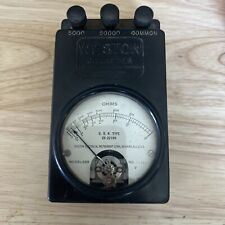 Vintage Weston 689 Ohmmeter Electrical Tester picture