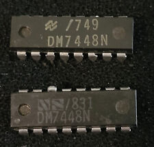 DM7448N BCD-To-7 Segment Driver National Semiconductor Qty-2 as shown picture