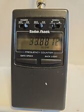 Radio Shack 22-306 RF Frequency Counter Great Shape Works Good picture