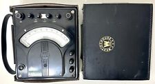 Vintage Westinghouse Watts Alternating Current Meter Type PY5 w/ Leather Case picture